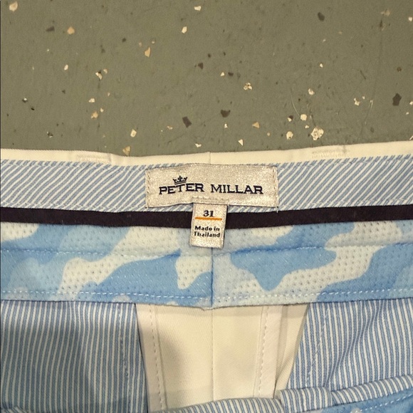 Peter Millar Salem Performance White Shorts - Picture 3 of 6
